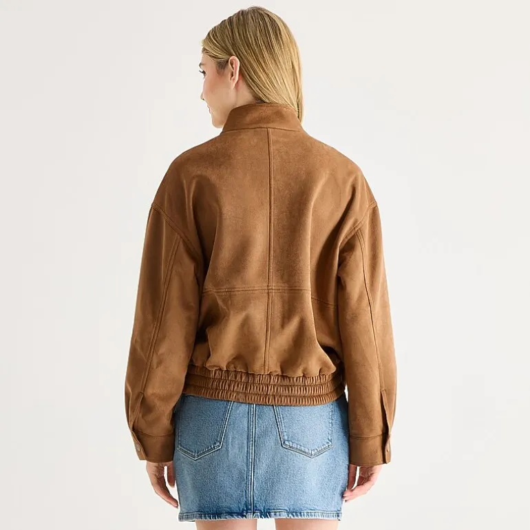 a.n.a Womens Midweight Bomber Jacket