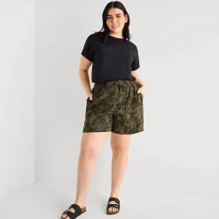 a.n.a Womens Plus High Rise 5