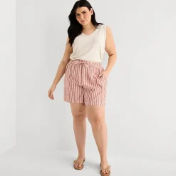 a.n.a Womens Plus High Rise 5