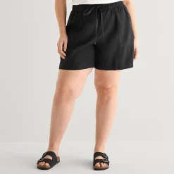 a.n.a Womens Plus High Rise 5