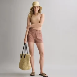 a.n.a Womens Straw Slide Sandals