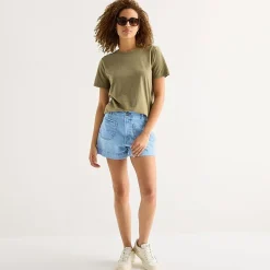a.n.a Womens Tall Crew Neck Short Sleeve T-Shirt