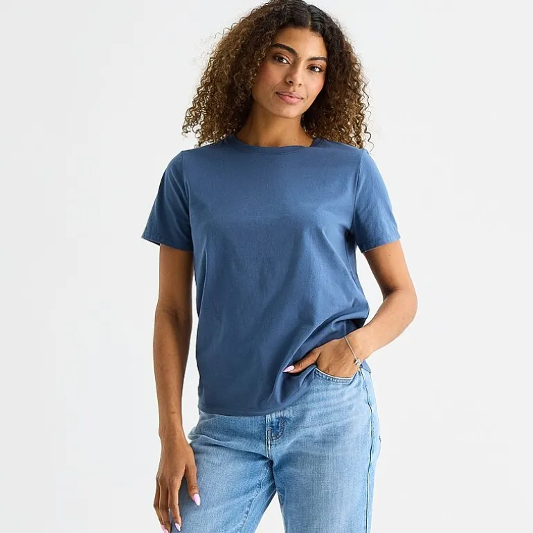 a.n.a Womens Tall Crew Neck Short Sleeve T-Shirt