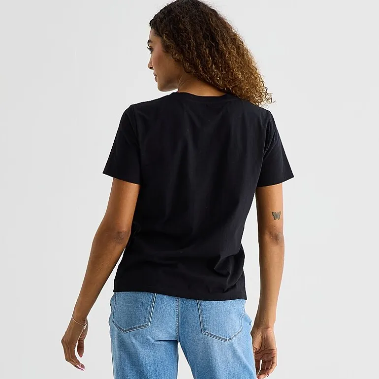 a.n.a Womens Tall Crew Neck Short Sleeve T-Shirt