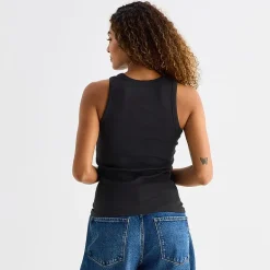 a.n.a Womens Tall High Neck Sleeveless Tank Top