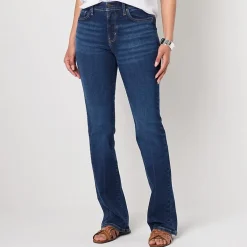 a.n.a Womens Tall High Rise Bootcut Jean