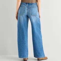 a.n.a Womens Tall Low Rise Loose Fit Jean