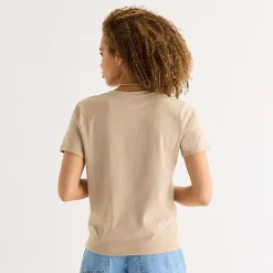 a.n.a Womens Tall V Neck Short Sleeve T-Shirt