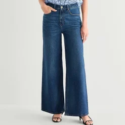 a.n.a Womens Tall Wide Leg Jean
