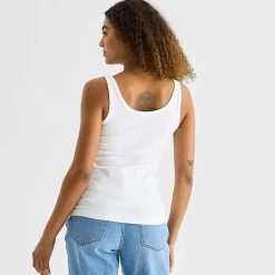 a.n.a Womens U Neck Sleeveless Tank Top