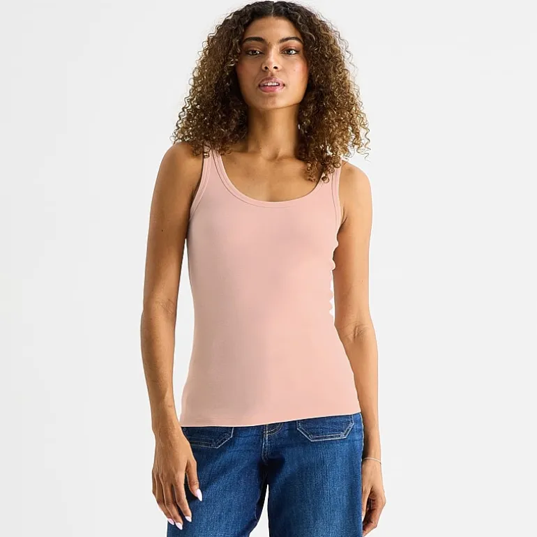 a.n.a Womens U Neck Sleeveless Tank Top