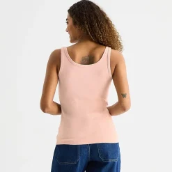 a.n.a Womens U Neck Sleeveless Tank Top