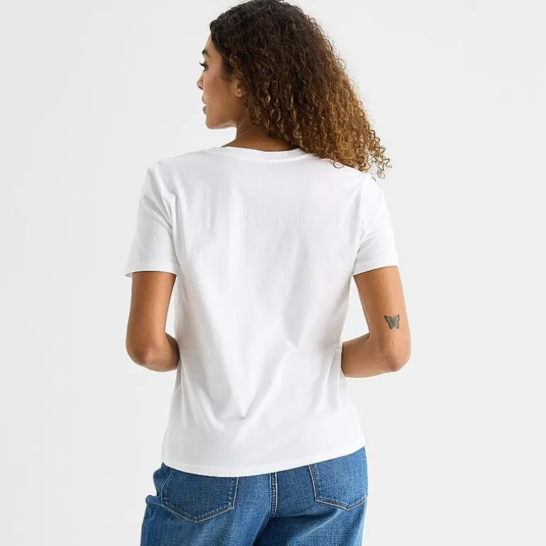 a.n.a Womens V Neck Short Sleeve T-Shirt