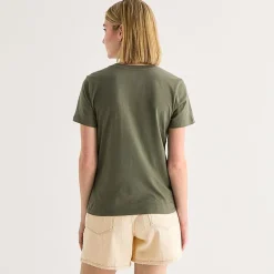a.n.a Womens V Neck Short Sleeve T-Shirt
