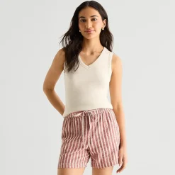 a.n.a Womens V Neck Sleeveless Tank Top