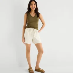 a.n.a Womens V Neck Sleeveless Tank Top