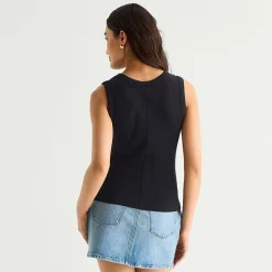 a.n.a Womens V Neck Sleeveless Tank Top