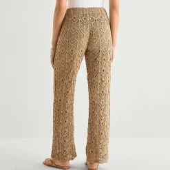 a.n.a Womens Wide Leg Pull-On Pant