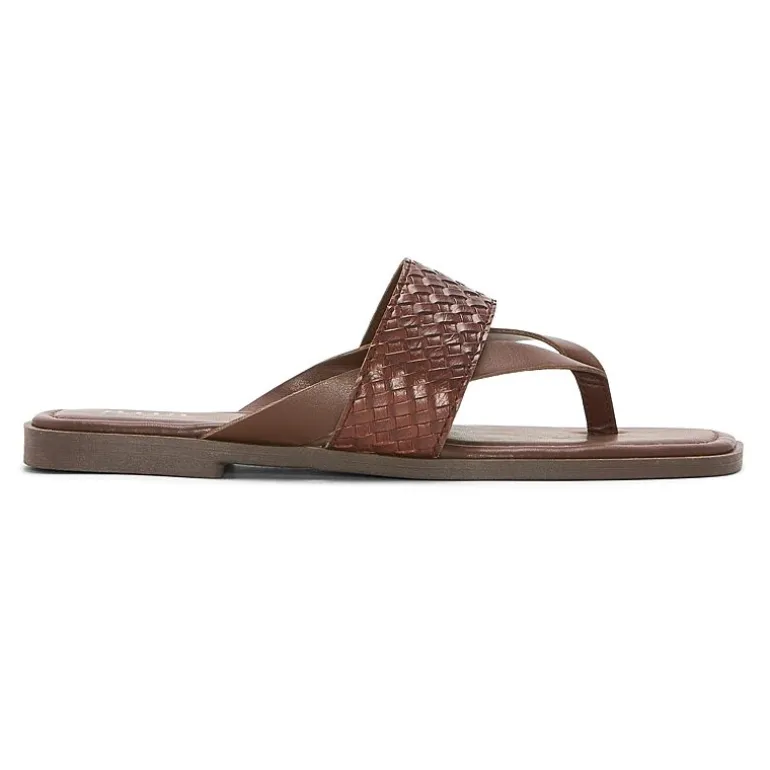 a.n.a Womens Woven Band Flip-Flops