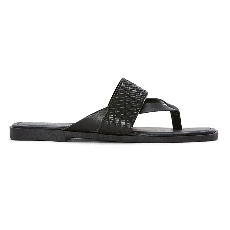 a.n.a Womens Woven Band Flip-Flops