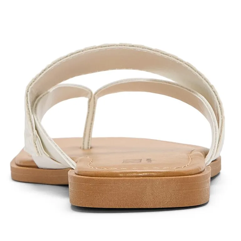 a.n.a Womens Woven Band Flip-Flops