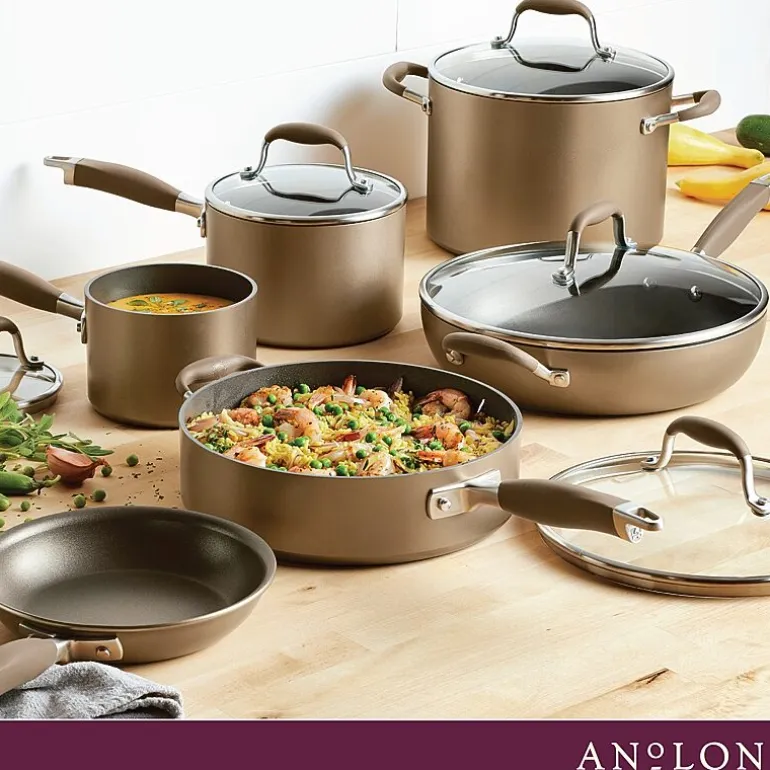Anolon Advanced Home Hard Anodized 11-pc. Cookware Set