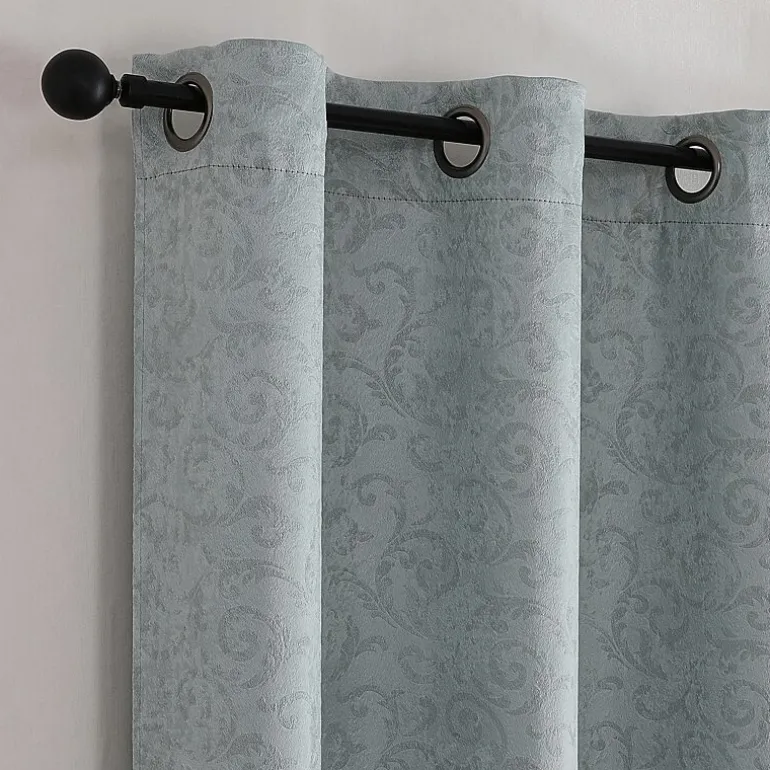 Ansel Grommet Top Blackout Set of 2 Curtain Panel