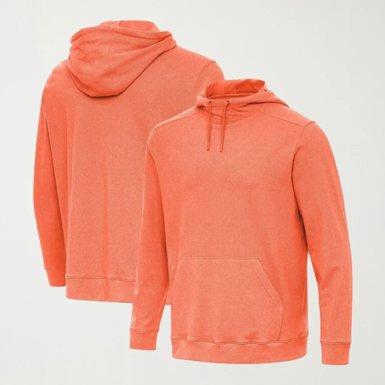 Antigua Cloud Mens Long Sleeve Fleece Active Hoodie