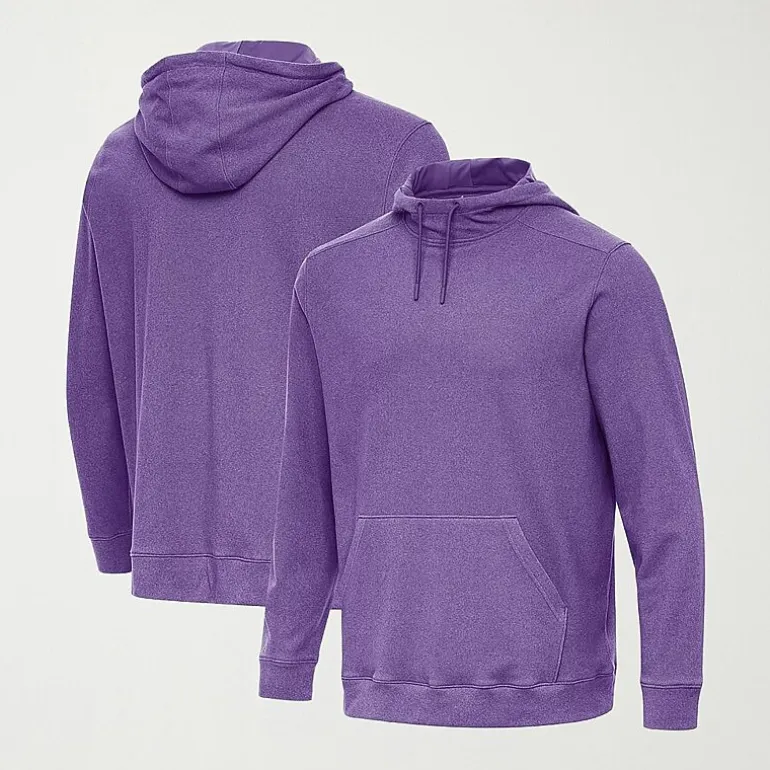 Antigua Cloud Mens Long Sleeve Fleece Active Hoodie