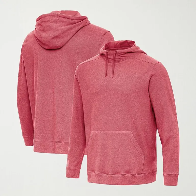 Antigua Cloud Mens Long Sleeve Fleece Active Hoodie