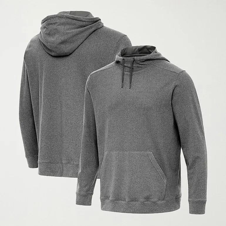Antigua Cloud Mens Long Sleeve Fleece Active Hoodie