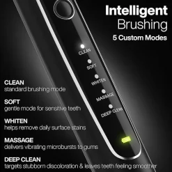 Aquasonic Elite Duo Toothbrush Black and White