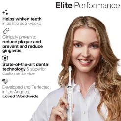 Aquasonic Elite Duo Toothbrush Black and White