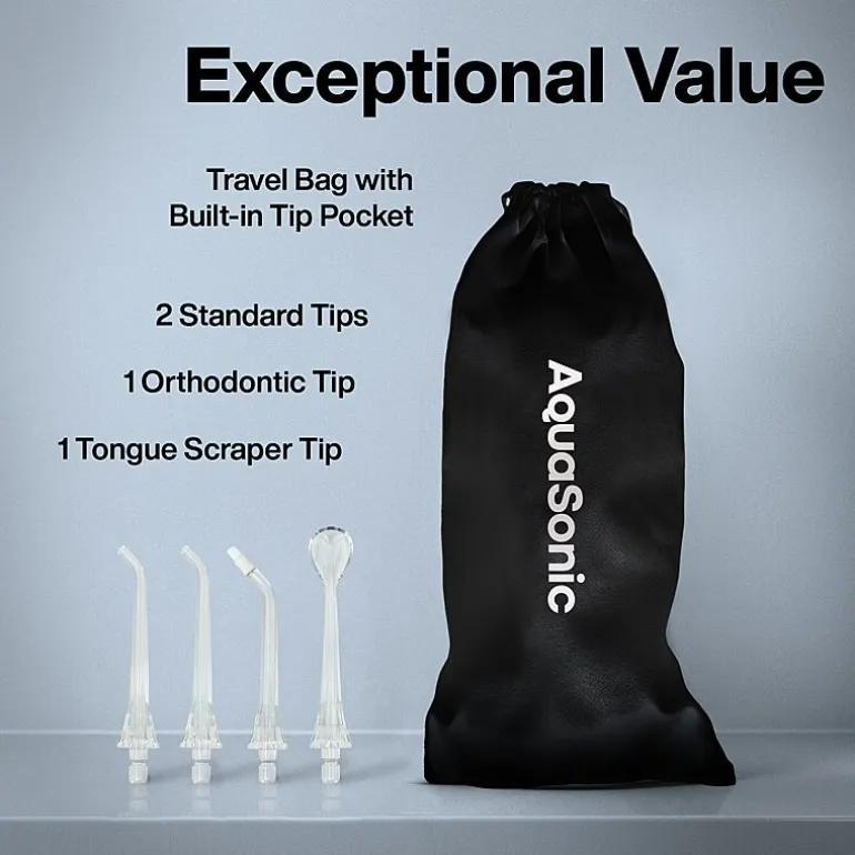 Aquasonic Elite Rechargeable Water Flosser