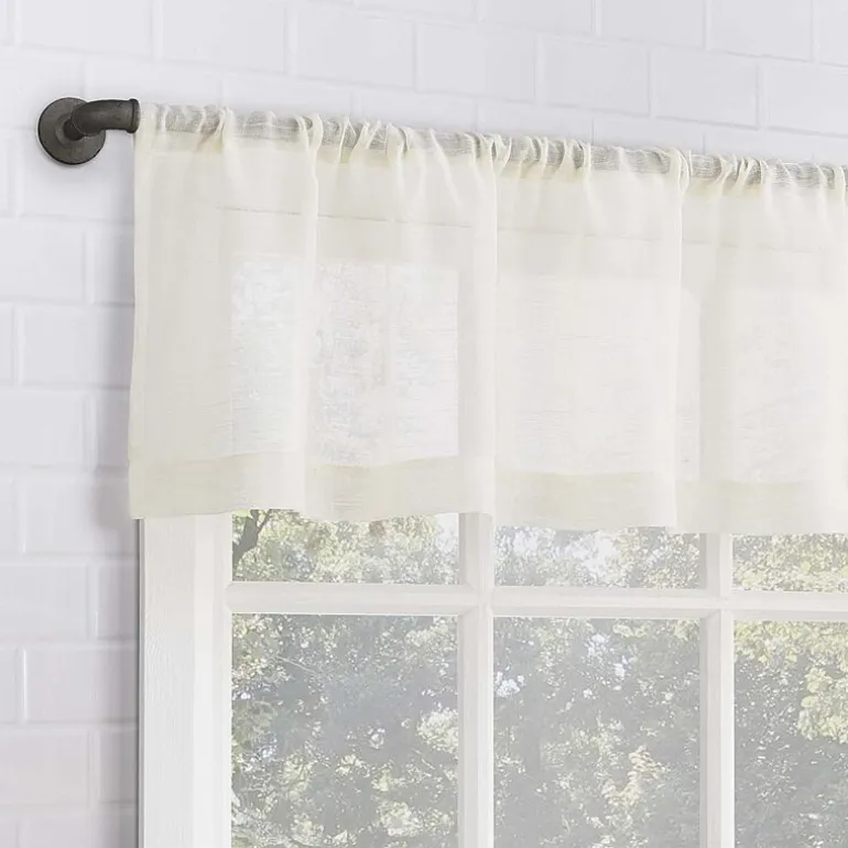 Archaeo Akari 2-pc. Rod Pocket Window Tier