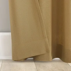 Archaeo Boulder Tab Top Sheer Single Curtain Panel