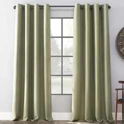 Archaeo Colt Grommet Top Energy Saving 100% Blackout Single Curtain Panel