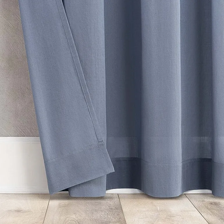 Archaeo Coralie Rod Pocket Sheer Single Curtain Panel