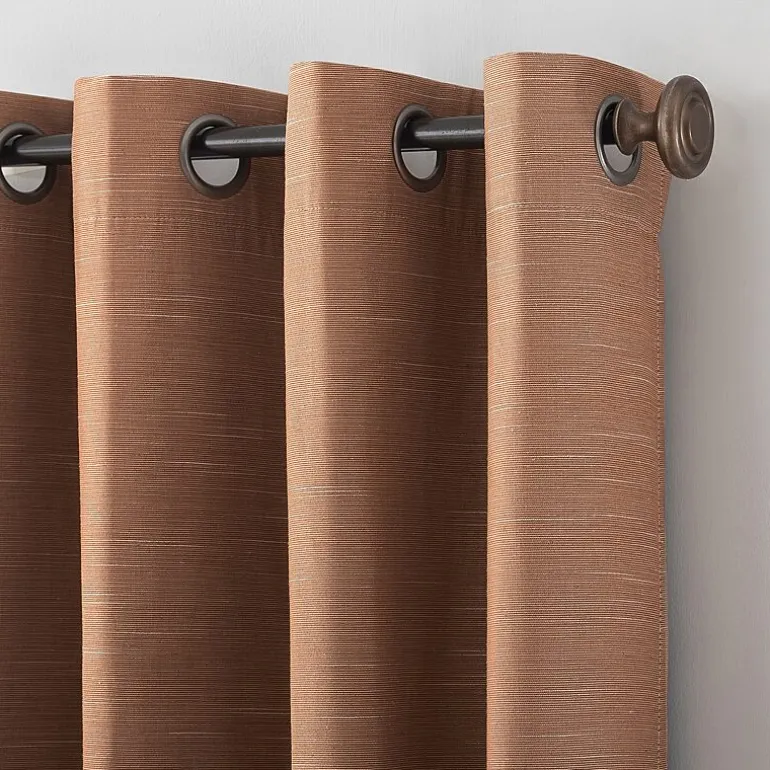 Archaeo Gelso Grommet Top 100% Blackout Single Curtain Panel