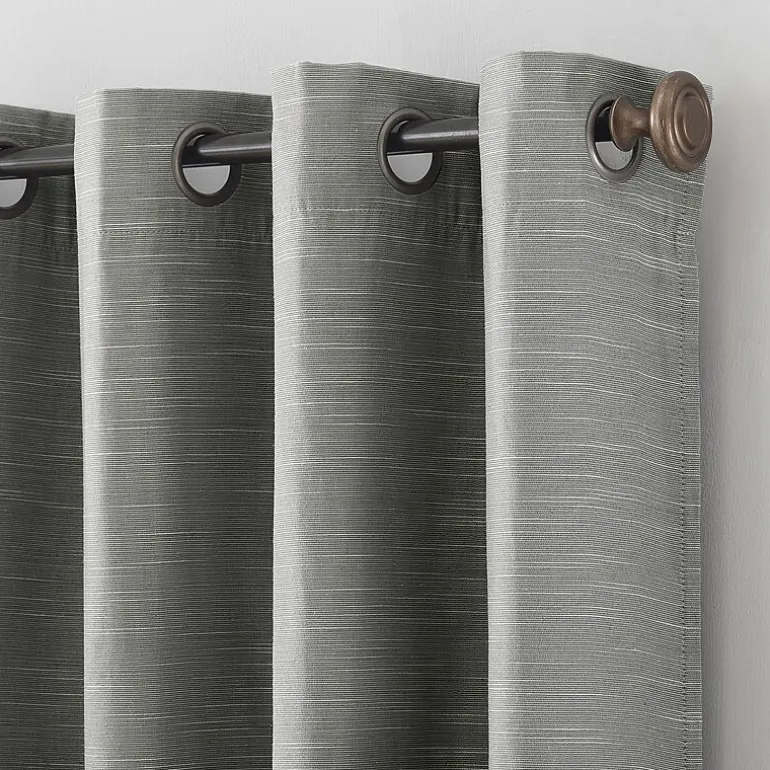 Archaeo Gelso Grommet Top 100% Blackout Single Curtain Panel