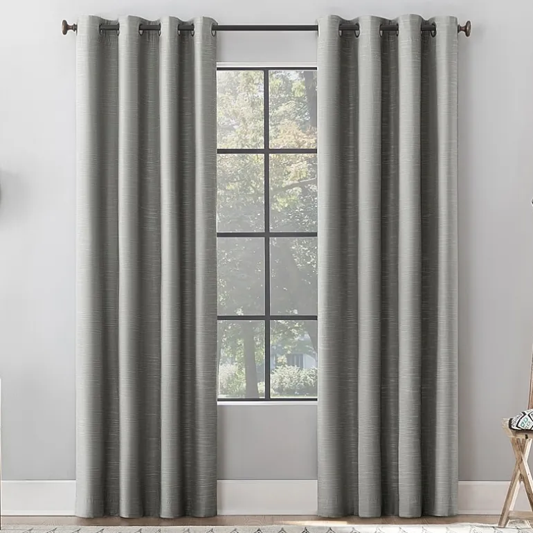 Archaeo Gelso Grommet Top 100% Blackout Single Curtain Panel