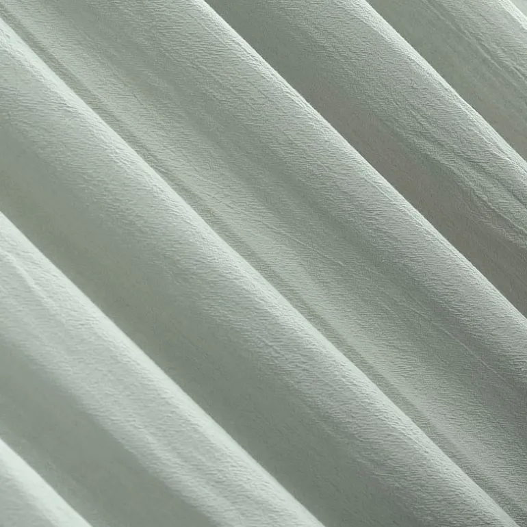 Archaeo Sarro Washed Cotton Tab Top Light-Filtering Single Curtain Panel