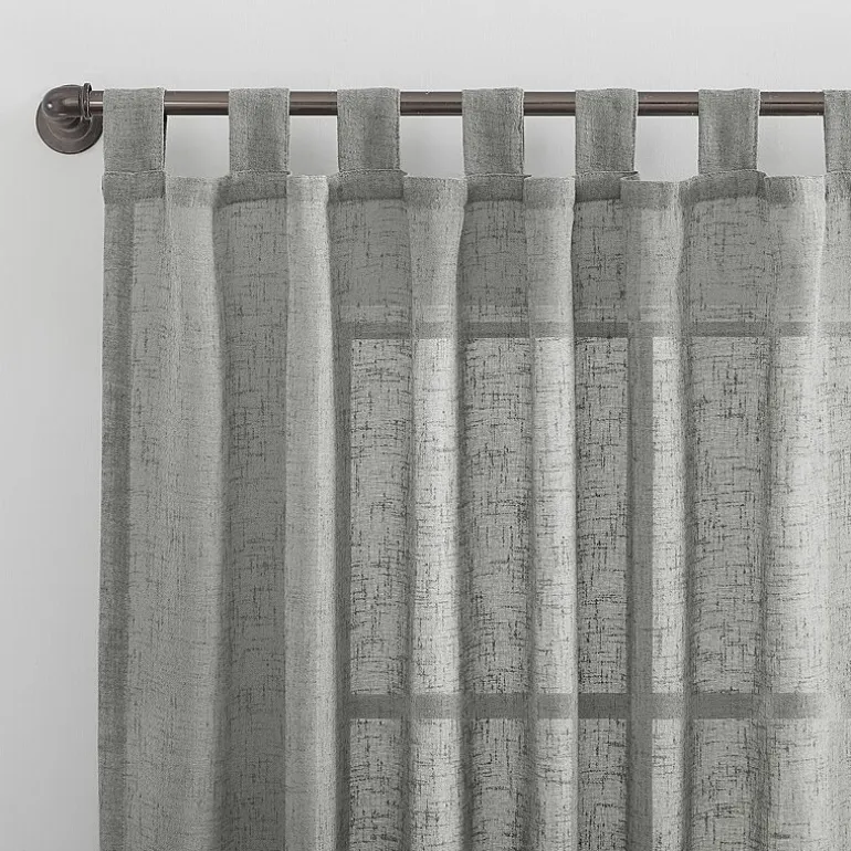 Archaeo Tansy Tab Top Light-Filtering Single Curtain Panel