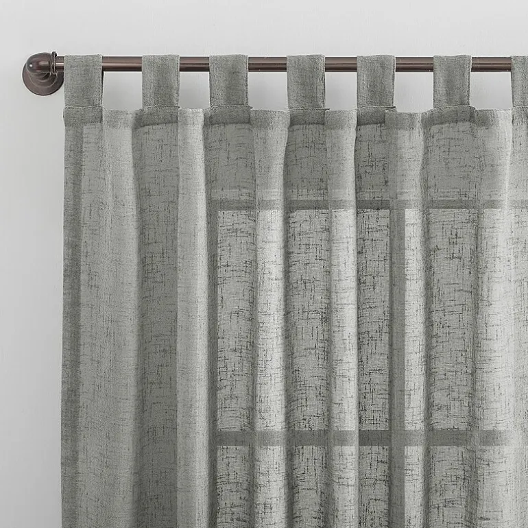 Archaeo Tansy Tab Top Light-Filtering Single Curtain Panel