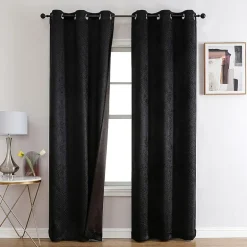 Archie Grommet Top Blackout Set of 2 Curtain Panel