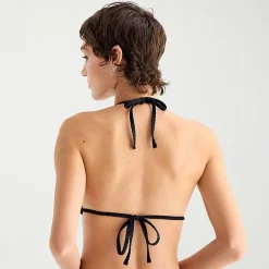 Arizona Adjustable Straps Juniors Triangle Bikini Swimsuit Top