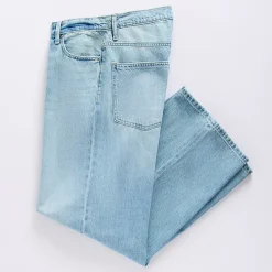 Arizona Airy Drape Womens Juniors Low Rise Adaptive Easy-on + Easy-off Baggy Fit Jean