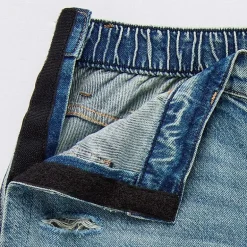 Arizona Airy Drape Womens Juniors Low Rise Adaptive Easy-on + Easy-off Baggy Fit Jean