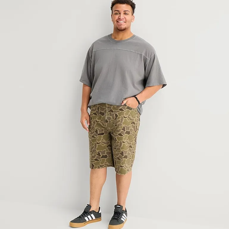 Arizona Baggy Fit Mens 12" Big and Tall Denim Short