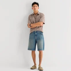 Arizona Baggy Fit Mens 12" Denim Short